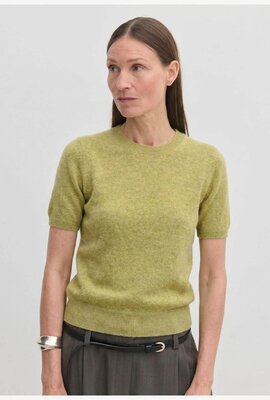 Herskind Thora gestrickter Kurzarm-Pullover