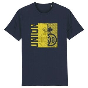 T- shirt blue Union yellow streetwear