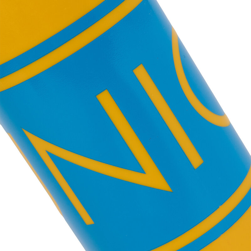 Drink Bottle Blue & Yellow Stripes