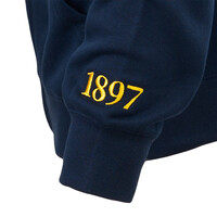 Topfanz Sweat à capuche zippé Logo jaune