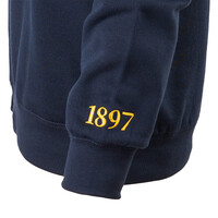 Topfanz Pullover french navy mit gesticktem Logo