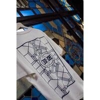 Topfanz T-shirt stained glass windows