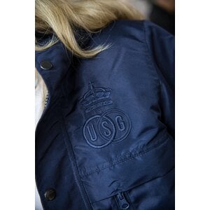 Parka Coat French Navy