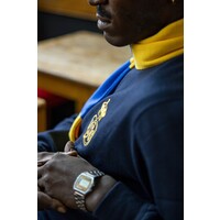 Topfanz Jumper french navy with embroidered logo Kids