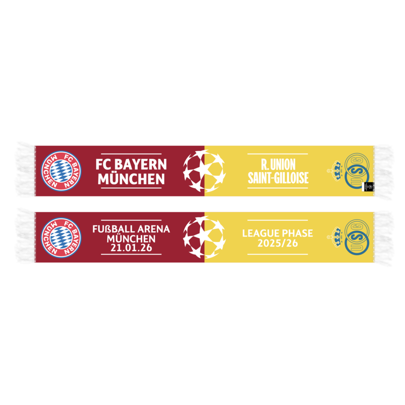 Topfanz Écharpe Gameday Duo Bayern vs Union – Champions League