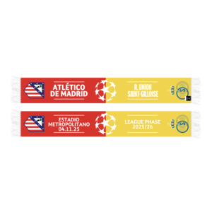 Gameday Duo scarf Atlético Madrid vs. Union – Champions League