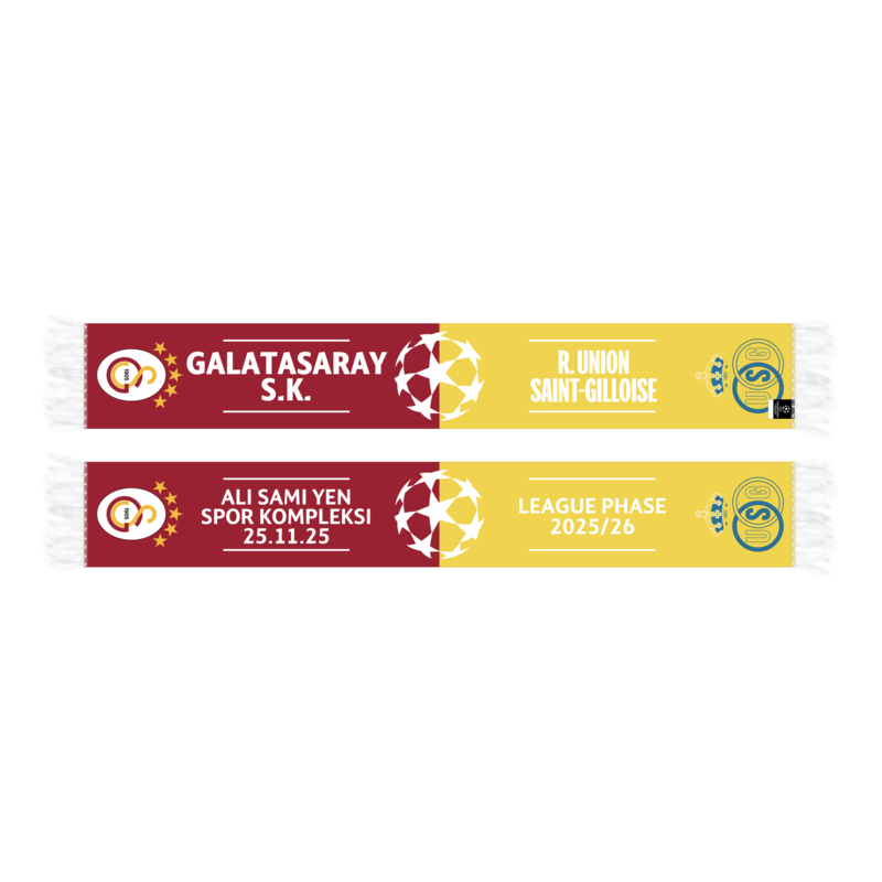 Topfanz Gameday Duo scarf Galatasaray vs. Union – Champions League