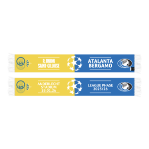 Gameday Duo scarf: Union vs. Atalanta Bergamo – Champions League