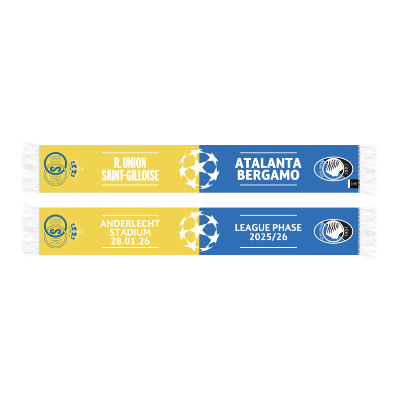 Topfanz Gameday Duo sjaal Union vs. Atalanta Bergamo – Champions League