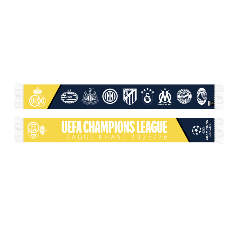Topfanz Sjaal total fixture Union - Champions League