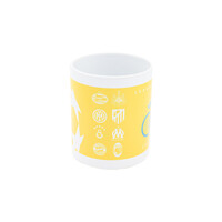 Topfanz Mug yellow complete fixture RUSG - Champions League