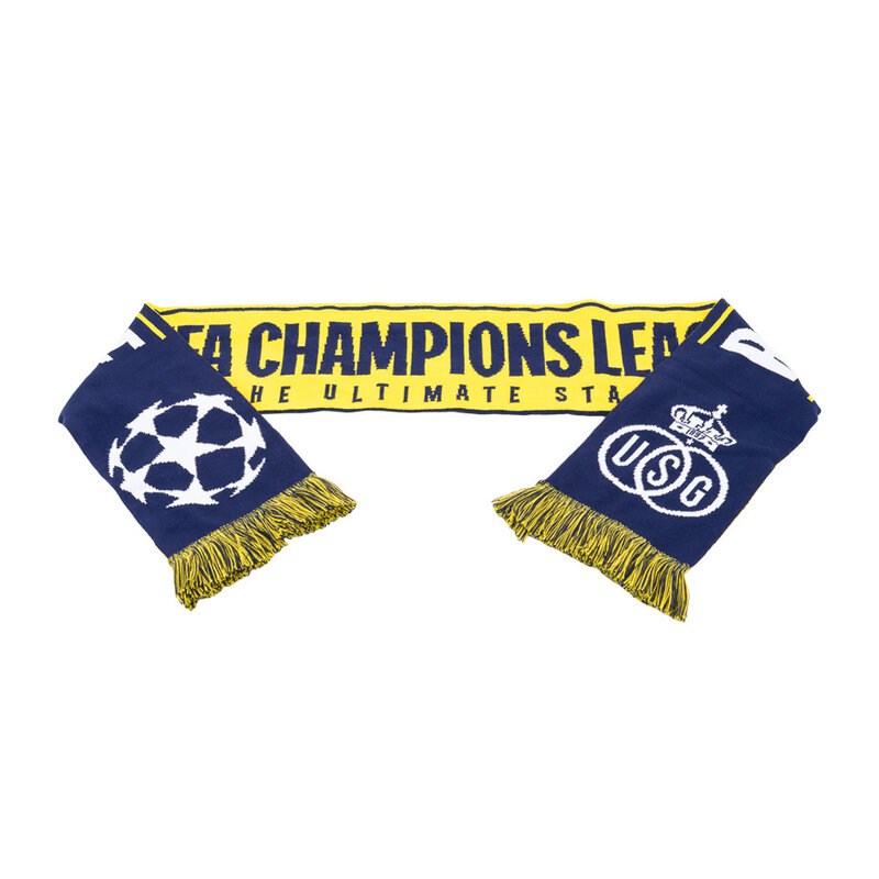 Topfanz Écharpe Union Jaune/Bleu marine - Champions League
