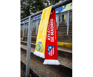 Écharpe Officielle Atlético De Madrid – Deux Classes De Lettrage, Supporter