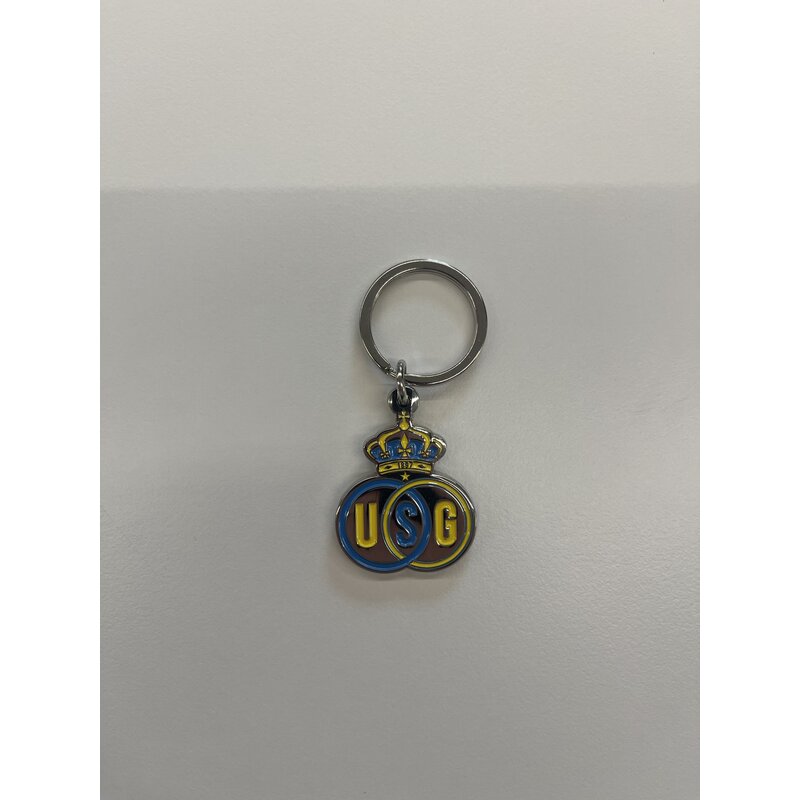 Topfanz Porte-clés métallique avec logo RUSG