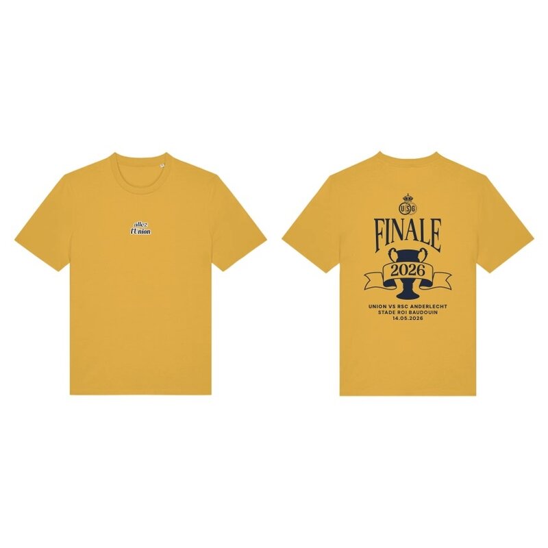 Topfanz T-shirt Finale de Coupe 2026 - Jaune