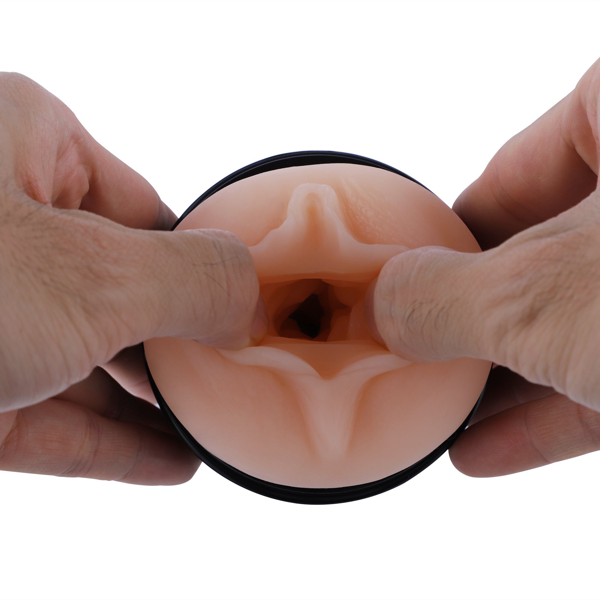 Pocket Pussy Masturbator Cup with Quick Air Connector - Hismith®