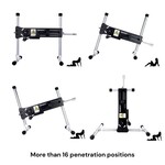 Pacchetto Alessandro Pro 1 Premium Smart APP Sex Machine con molti extra's