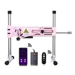 Pro 1 Premium Sex Machine 2.0 Smart App con consolador y mando a distancia Rosa
