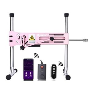 Pro 1 Premium Sex Machine 2.0 Smart App con consolador y mando a distancia Rosa