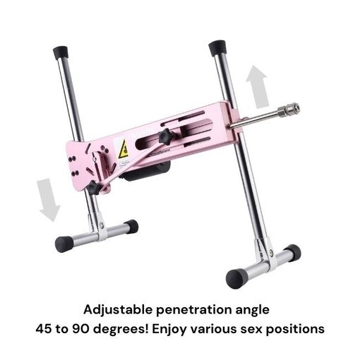 Pro 1 Premium Sex Machine 2.0 Smart App con dildo e telecomando Rosa