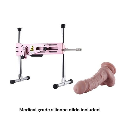 Pro 1 Premium Sex Machine 2.0 Smart App con dildo e telecomando Rosa
