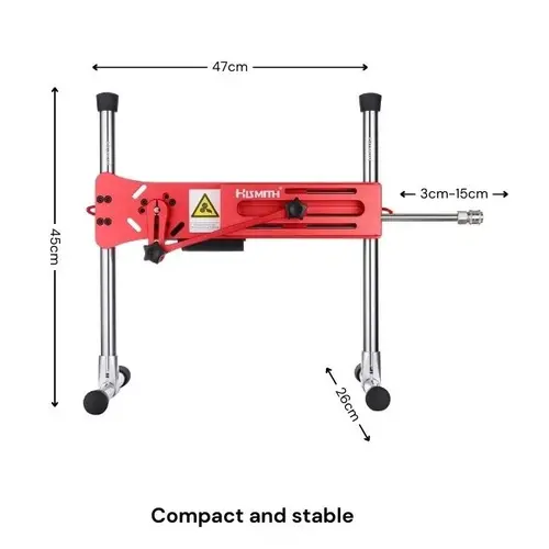 Hismith® Pro 1 Premium Smart APP Sex Machine paquete Red Passion
