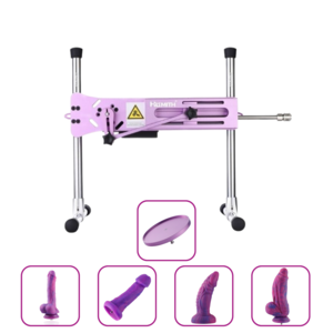 Hismith® Pro 1 Premium Smart APP Sex Machine paquete Purple Poison