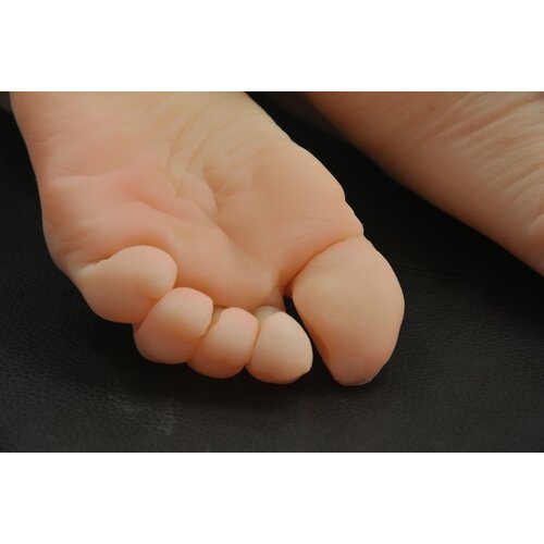 Mannequin marionnette de pied Fétichisme du pied gauche