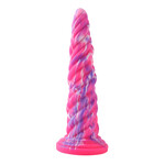 Dildo anale Fantasy KlicLok e ventosa 26 CM Rosa
