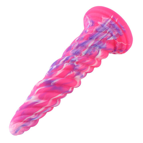 Dildo anale Fantasy KlicLok e ventosa 26 CM Rosa