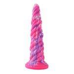 Dildo anale Fantasy KlicLok e ventosa 26 CM Rosa