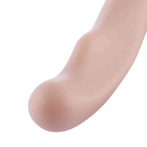 Hismith® Gladde Dildo Anaal KlicLok Small 18 CM Nude