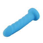 Dildo anale KlicLok 17 CM Blu