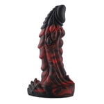 Wildolo® Fantasy Dildo Vibratore con App & Telecomando 21 cm Nessie Nero