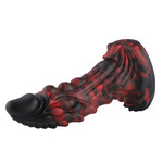 Wildolo® Fantasy Dildo Vibrator mit App & Fernbedienung 21 cm Nessie Schwarz