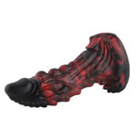 Wildolo® Fantasy Dildo Vibratore con App & Telecomando 21 cm Nessie Nero