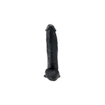 Hismith® Mega Dildo met Zuignap XL Zwart BlackZilla 30 CM