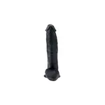 Hismith® Mega Dildo avec ventouse XL Black BlackZilla 30 CM