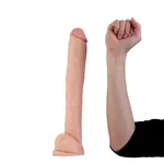 Mega Long Fantasy Saugnapf Dildo XXL 40 CM