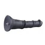Dildo anale fantasy nero con attacco 29 cm KlicLok e ventosa