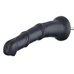 Anal Fantasy Consolador Negro Accesorio 29 cm KlicLok y Ventosa