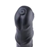Dildo anale fantasy nero con attacco 29 cm KlicLok e ventosa