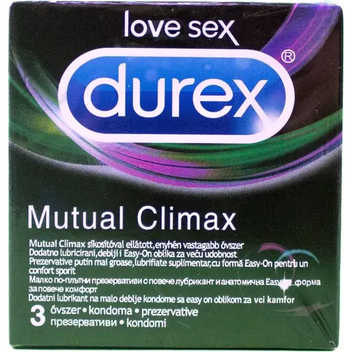 Durex Durex Mutual Climax Condoms 9-pack Ultimate climax