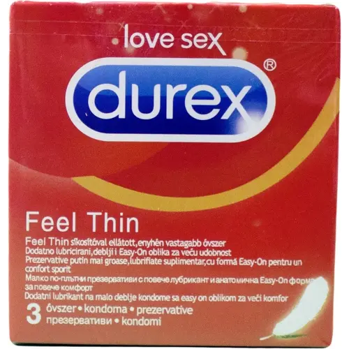 Durex Durex Feel Thin Condoms 9-pack For that Skin to Skin feeling