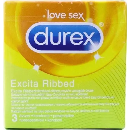 Durex Durex Excita Ribbed Condoms 9-pack Bumps and ridges