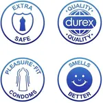 Durex Durex Classic Kondom 9er-Pack Extra feines Gefühl und Komfort