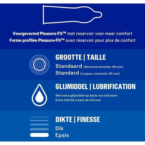 Durex Preservativos Durex Classic, paquete de 9 extra sensación y comodidad