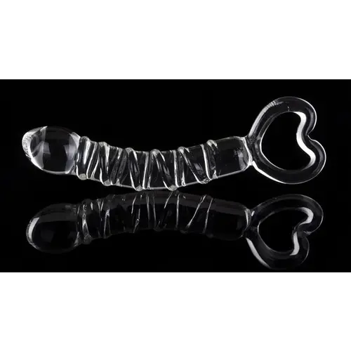 Consolador de Vidrio - Con asa - 21 cm