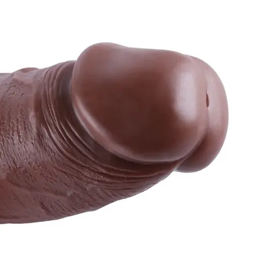 BrownZilla Mega XXL Dildo a ventosa marrone 31 CM