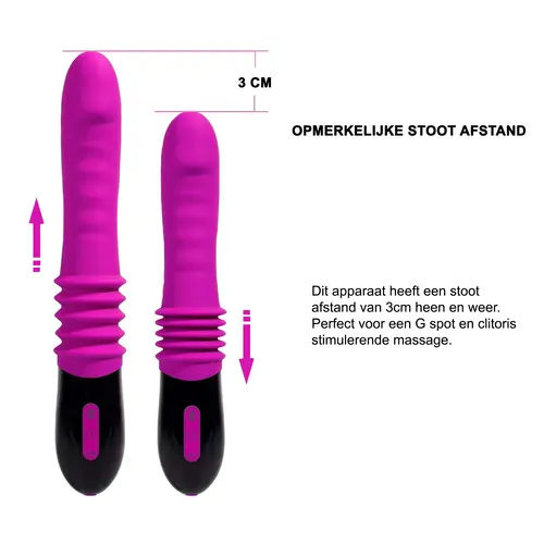 Hismith® Hismith Stotende Vibrator G-Spot Vibrator Vibrator Handheld seksmachine